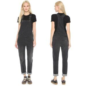 Stella McCartney The Skinny Boyfriend Dungarees Soft Denim Overalls size 12 $975